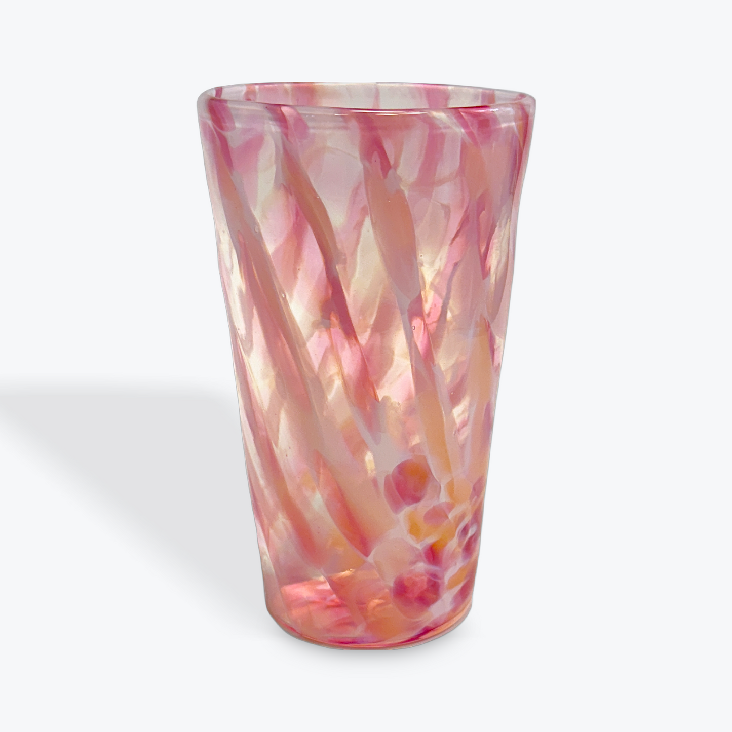 Twisted Pint Glass