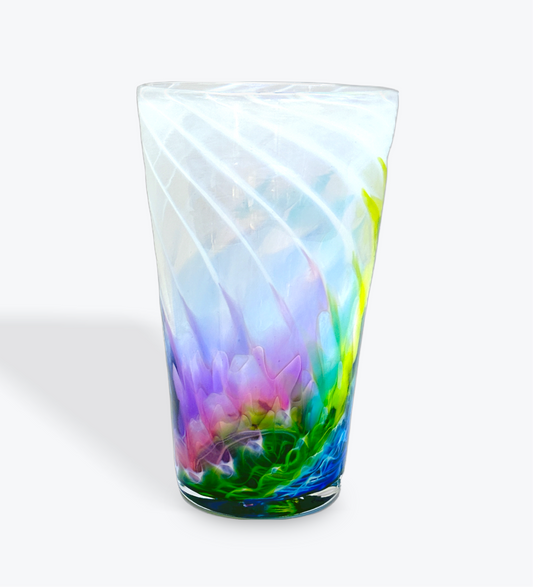 Tie Dye Inspired Pint Glass